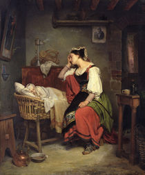 The Sick Child  by Jean Augustin Franquelin
