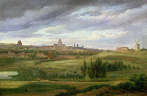 View of Paris from Butte aux Cailles von Jean Baptiste Gabriel Langlace