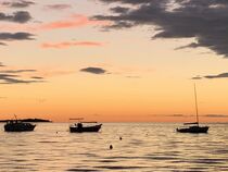 Sonnenuntergang mit Booten von mytown