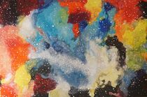 Unendliche Weite - Galaxie - Farbenpracht by Helmut Hackl