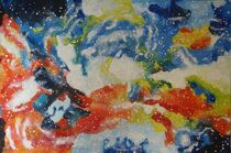 Unendliche Weite - Galaxie - Farbenpracht von Helmut Hackl