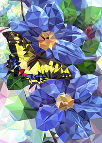 Swallowtail butterfly von William Rossin