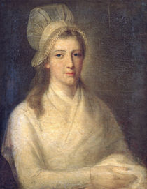 Charlotte Corday  by Jean-Jacques Hauer