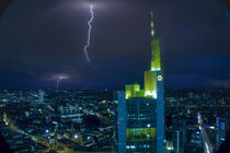 Gewitter über Frankfurt by Oliver Schepp
