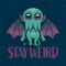 'Stay Weird Cute Cthulhu Monster' by John Schwegel