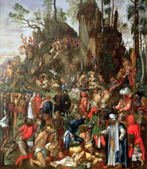 Martyrdom of the Ten Thousand by Johann Christian Ruprecht