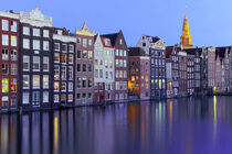 Amsterdam Grachtenhäuser von Patrick Lohmüller