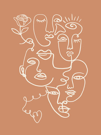 Lineart-faces