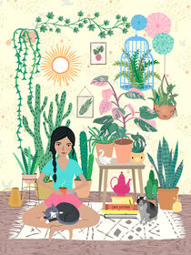 Living with House plants by Elisandra Sevenstar