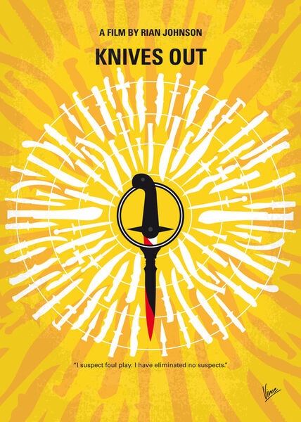 No1155-my-knives-out-minimal-movie-poster