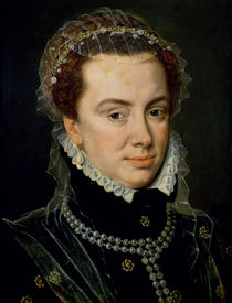 Margaret of Parma  by Adriaen Thomasz Key
