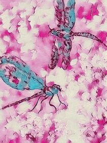 Dragonflies by eloiseart