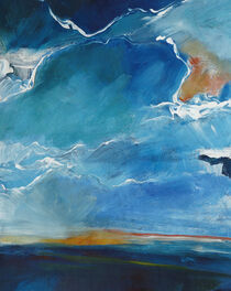 Blauer Wolkenhimmel by Sonja Jannichsen