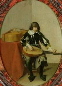 The Young Musician  by Willem Cornelisz Duyster