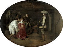Brought Before the Captain  by Willem Cornelisz Duyster