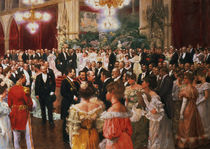 The Viennese Ball  by Wilhelm Gause