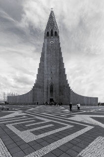 Hallgrímskirkja Island Reykjavik von Patrick Lohmüller