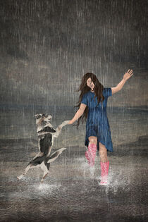 Amor Fati or Dancing in the Rain by Paula  Belle Flores