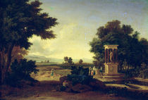 Idyllic Landscape  von Jean Francois I Millet