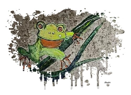 Leafing-leap-frog