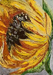 'Country Sunflower Hello Sun' von eloiseart