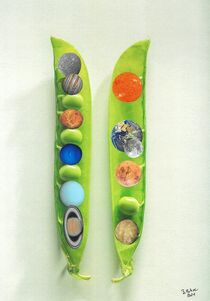 The Peas-Solar-System by Birger Rehse