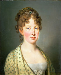 Archduchess Leopoldina of Austria by Josef Kreutzinger