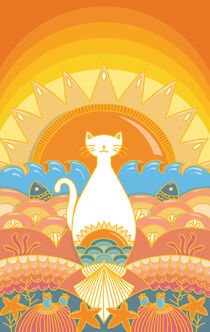 Sun Cat by Patricia Santos