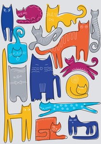 Cat Stack von Patricia Santos