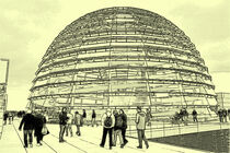 Berlin Reichstagskuppel von Edgar Schermaul