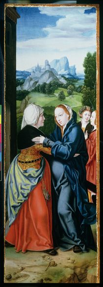 The Visitation  by Bartholomaeus Bruyn