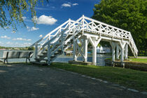 Brücke aus Holz am Zierker See in Neustrelitz by Stephan B. Schäfer