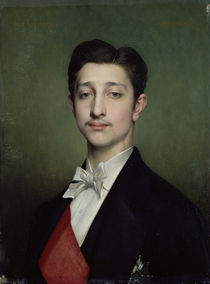 Eugene-Louis-Napoleon Bonaparte  by Jules Joseph Lefebvre