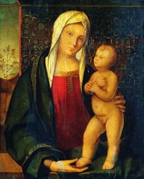 Madonna and Child  by Boccaccio Boccaccino
