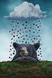 A Bear's Dream by Paula  Belle Flores
