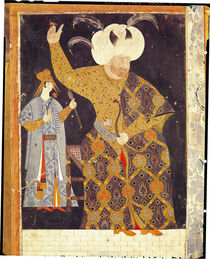Portrait of Sultan Selim II  by called Nigari Nakkep Reis Haydar
