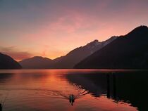Sunset lake of luzern von art-by-wp