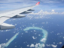 Anflug Malediven by art-by-wp