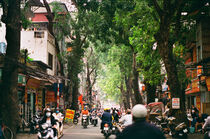 "Hanoi streets are always on the move" p.1 by Polina Ruzhinskaya