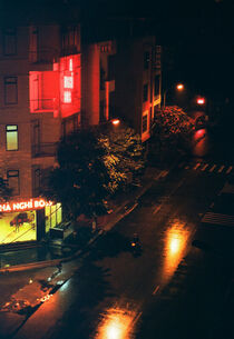 "Rainy night" von Polina Ruzhinskaya