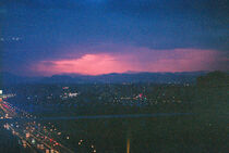 "Sunset over Beijing" von Polina Ruzhinskaya