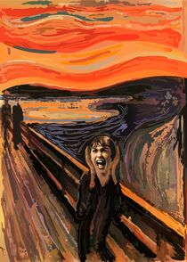 The Scream by zelko radic