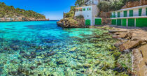 Cala Santanyi on Mallorca island, Spain, Mediterranean Sea by Alex Winter