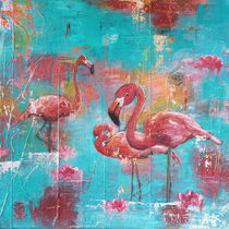 Flamingo Trio by burmester-art