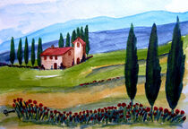 'Schöne Toskana/Beautiful Tuscany' von Christine Huwer
