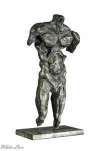 Bronze Male Torso by Iain Baguley