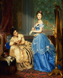 Getting Dressed by Charles Edouard Boutibonne