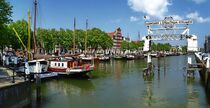 Dordrecht Hafenpanorama von Edgar Schermaul