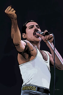 Freddie Mercury of Queen von Daniel Avenell