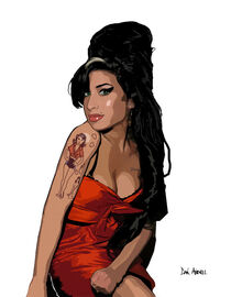 Amy Winehouse by Daniel Avenell